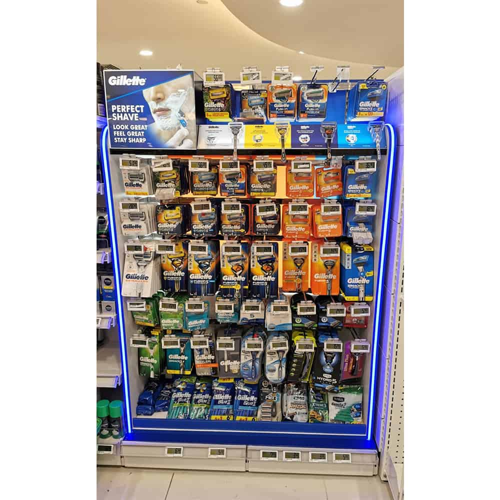 POSM Productions - Gillette Fixtures