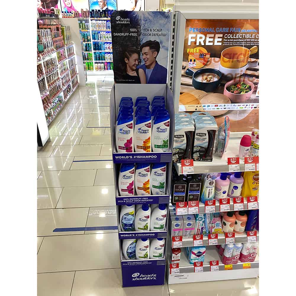 POSM Productions - Head & Shoulders Standee
