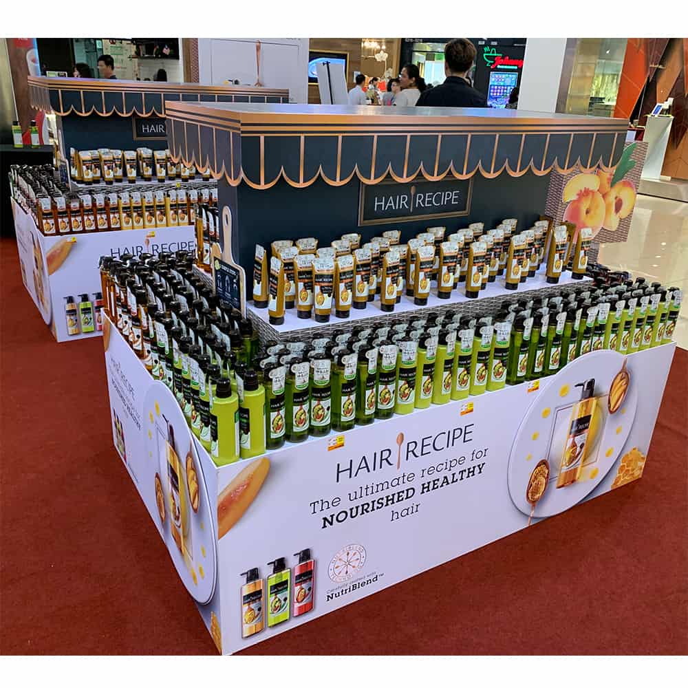 POSM Productions - Hair Recipe Block Display